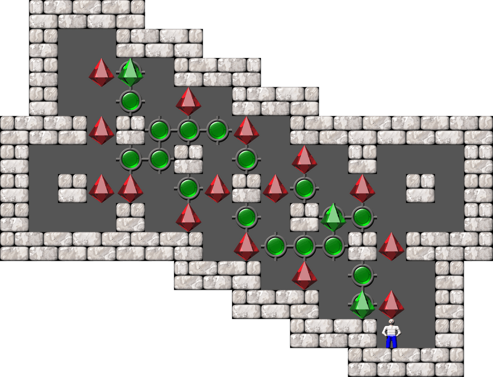 Sokoban David W. Skinner Arranged level 360